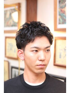 バーバーショップ ダリー(BARBERSHOP DALIE) メンズツーブロックメンズパーマ爽やかメンズショート