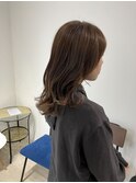 ブラウンベージュでトーンアップ!