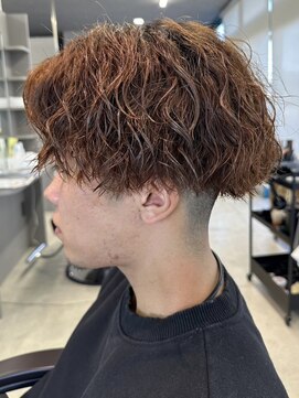 リット×ベリエ(Lit.×belier) メンズパーマスパイラルパーマ波巻きパーマツイストパーマ鹿児島