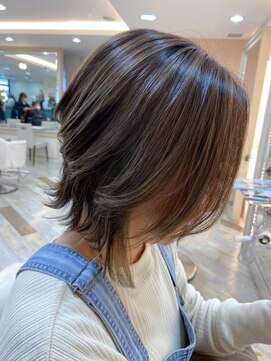 クロップ エス 湘南辻堂(crop es) 【cropes辻堂 斉藤】ハイライト×前下がりボブ