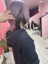 フォース ヘアー(FORCE HAIR)&nbsp;逆インナーカラー