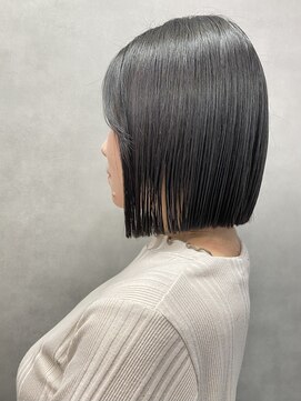 ヘアサロン ドットプラス 町田店(dot. plus) 【市井友佳子】あご下3センチボブ