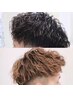 【韓国風～流行りのトレンドまで♪】メンズカット+トレンドパーマ+ marbbケア