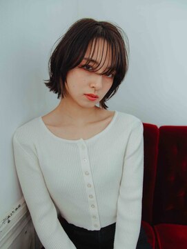 アラワラブルー(arrawarra blue) ボブウルフスタイル/20代/30代/40代/50代/倉敷/白楽町