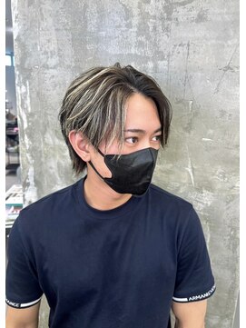 メンズサロン キング 梅田店(Men’s salon K!ng) 波巻きツイストスパイラルパーマ/フェザーパーマ/眉毛/メンズ