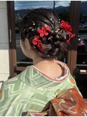 成人式ヘアセット