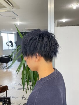 キング 枚方店(K!ng) 縮毛矯正髪質改善ハイライトレイヤーカット枚方美容室エクステ