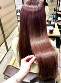 ローレイヤー×髪質改善ストレート