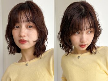 エヌ 烏丸(enu)の写真/【HPB AWARD 2025 BEST SALON 注目サロン】忙しい朝でもオシャレは大事！誰よりも『ラク＊カワ』パーマに♪