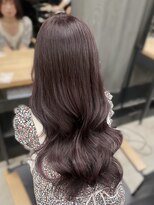 アリュウル 表参道 青山(Allure) ブリーチなし ラベンダーピンクカラー◯伊藤