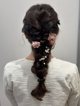 オリンテ バイ レシッド 表参道(orente by rcid) 【谷】ラプンツェル風編みおろし*