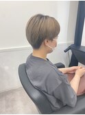 《GRANDLINE友田千栄》マニッシュ刈り上げショート