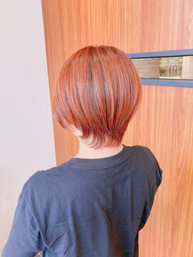 メープル(maple) ショート×オレンジブラウン