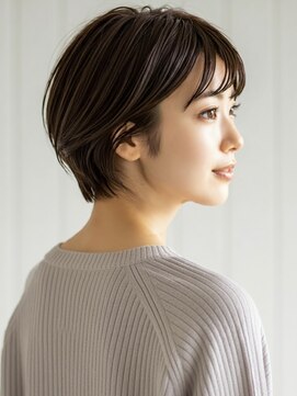 ウィールール 手稲店(WE RULE) ショートカット/髪質改善カラー/マロンベージュ