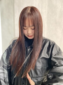 アニューヘアー 長束店(ANEW hair) orange、red 暖色カラー