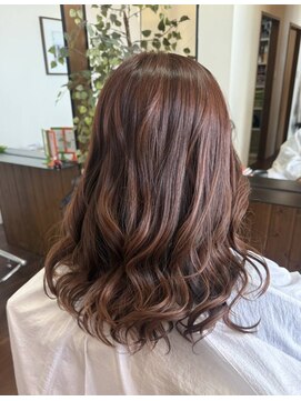 カルムヘアデザイン(Calme hair design) ピンクブラウン
