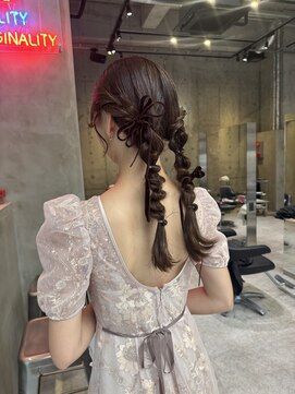 アディクション(ADDICTION) お呼ばれヘア