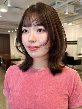 アビー(ABBEY) 大人ボブ切りっぱなしボブレイヤーボブ外ハネボブ くびれボブ