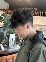ラフ バイ マグ 南松本(R.A.F. by Mag)&nbsp;春◎爽やかツイストスパイラルショート刈り上げアップバング