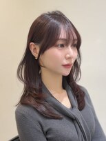 ノーレン 銀座(NOREN)&nbsp;レイヤーカット/ハッシュカット/韓国ヘア/顔まわり/銀座
