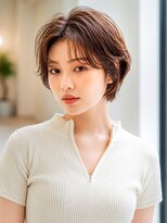 ルービック(Rubik's)&nbsp;大人可愛いマッシュショート×透明感カラー
