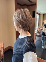 ユウヘアー 本山店(U Hair)&nbsp;透明感ハイライトカラー/ボブウルフ/くびれスタイル