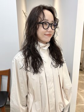 ハイフ(haif) 【haif】スパイラルパーマ レイヤーカット