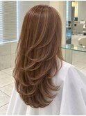 長岡 30代 ロングレイヤーカット