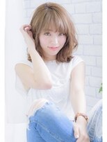 ネオリーブ ジューク 日吉店(Neolive JuQ)&nbsp;【日吉 Neolive JuQ】ひし形シルエット　外ハネミディ