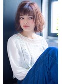 Londcharme【千田大地】抜け感カラー×ニュアンスカールボブ