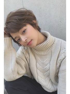 アンドヘアー 西葛西(&-HAIR) 30、40代にオススメ☆グレージュカラー×絶壁解消ショート