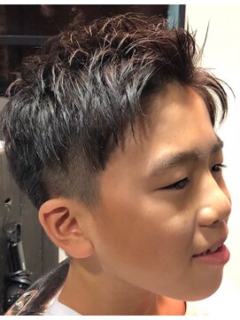 ディスパッチヘアー 今津店(DISPATCH HAIR) ツーブロック×無造作ショート　簡単1分スタイリング