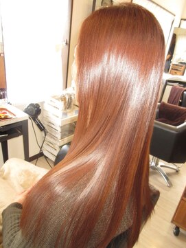 コアフィールフィス(COIFFURE fils) 【見附今町M3D】M3Dサラサラロング