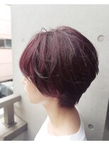 ヘアサロンエムフィス 池袋東口(HAIR SALON M Fe's)&nbsp;ネオウルフ/外ハネ/アッシュブラウン/デザインカラー