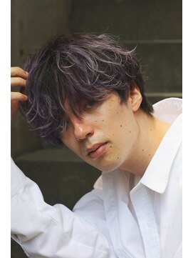 アットラブ バイ ベル(at'LAV by Belle) ハイライトカラーデザイン×ツーブロックマッシュ