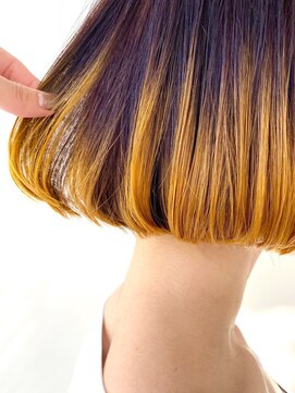 ジーナ 銀座中央通り(Zina) 【Zina 銀座中央通り】イメチェン×イエローショートボブ