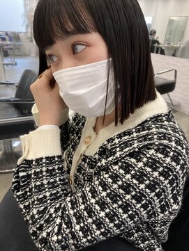 ワープ 青葉台(WARP) モノトーンボブ☆