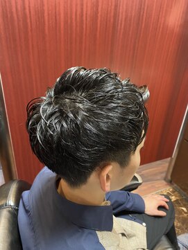 ヒロギンザ 新橋日比谷口店(HIRO GINZA) アップバングフォワード　新橋/日比谷/内幸町/理容室