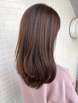 オーシャン(Ocean) ［OCEAN Hair&Life 水田成美］白髪ぼかしシークレットハイライト