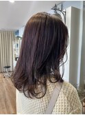 【派手すぎない】暖色艶カラー