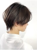 冬の大人フェミニンショート