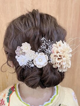 サロンドミルク 溝の口店(salon de MiLK) シニヨンヘアセット