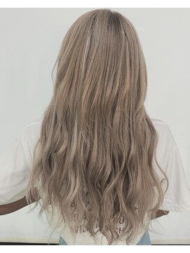 アリエル セバスチャン 編み込みエクステハイトーン