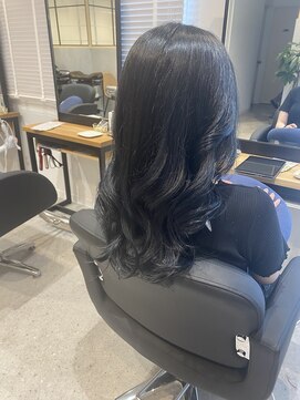 オールマイティービューティーモア(ALLMYTEA Beauty more+) ブルーブラック艶カラー