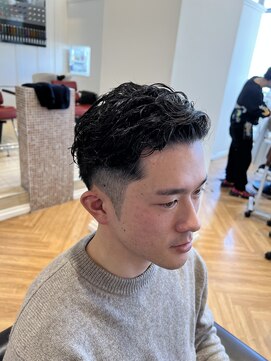 コワファースト  させぼ五番街店(COIFF1RST) 七三分けパーマStyle☆