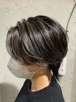 リガナッツ 池袋店(Riganuts)&nbsp;『コントラストハイライト/センターパート』かっこいい/かわいい