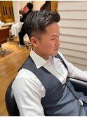 MEN'S HAIR ビジカジ×スーツスタイル