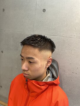 メンズサロンドットリアン(dot. lien) フェードメンズ刈り上げバーバースタイルスキンフェード短髪