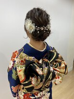 クロップ エス 湘南辻堂(crop es) cropes辻堂谷川 成人式ふわふわアップ