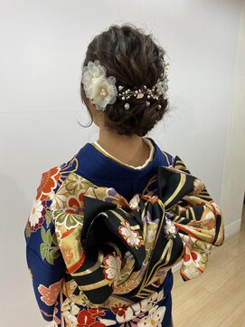 クロップ エス 湘南辻堂(crop es) cropes辻堂谷川 成人式ふわふわアップ